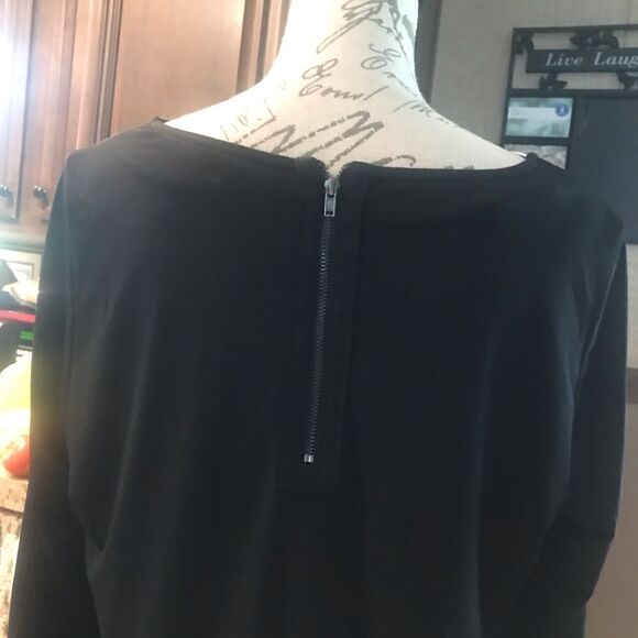 Worthington Black and White Striped Blouse Medium - Picture 11 of 11